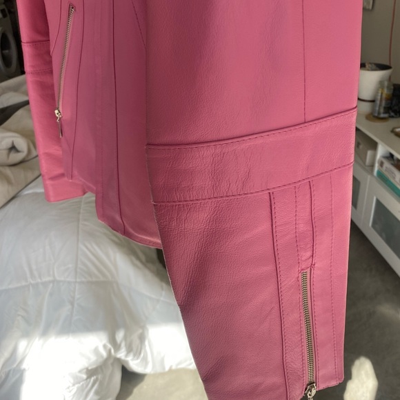 INCREDIBLE vintage leather jacket with custom pop art - Picture 5 of 7